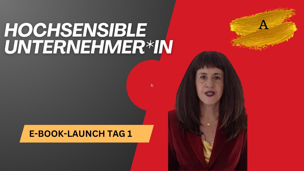 Buch-Launch: Hochsensible Unternehmer*in