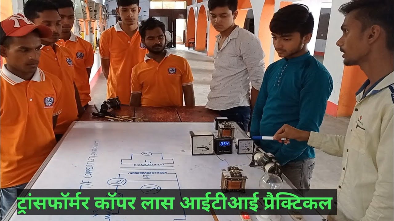 Transformer copper losses ITI Practical #transformers  short Circuit losses in hindi #practical