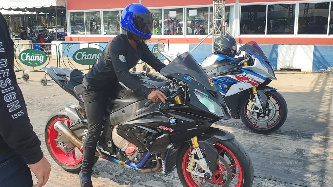 นักเเข่ง ลองS1000RRคันเก่าพี่ขิม ต้นบารี่VSเบลอิกึ S1000RRGen2 น้องเยมันส์ กับ น้องเมก้า ไครจะชนะ!