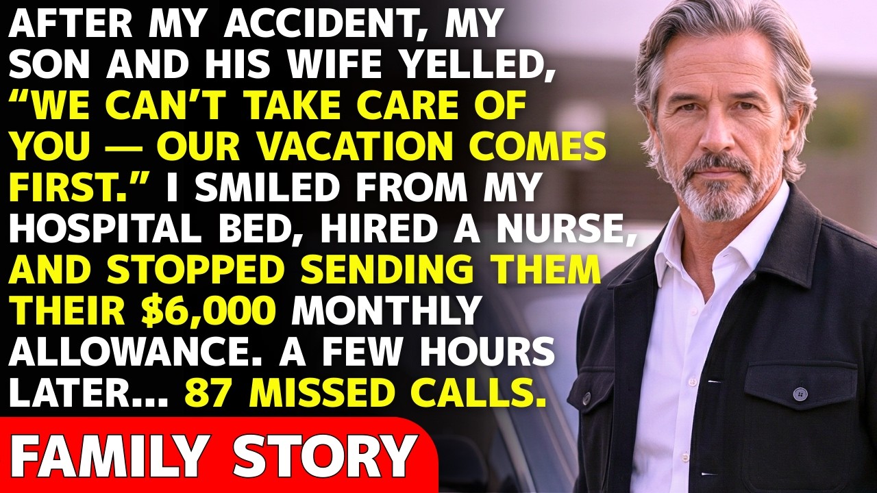 My Son Disowned Me After My Accident — His Shock Was Priceless When I Canceled The Payments