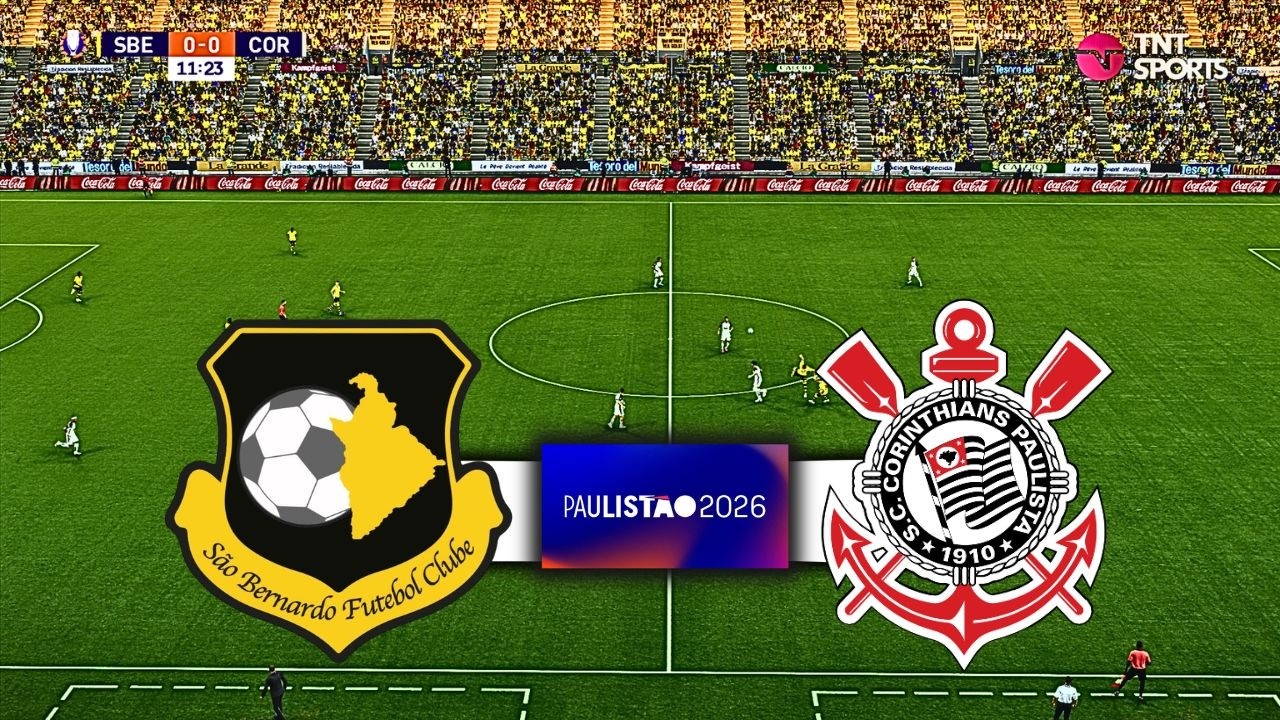 São Bernardo x Corinthians | Paulistão 2026 | Efootball 2026