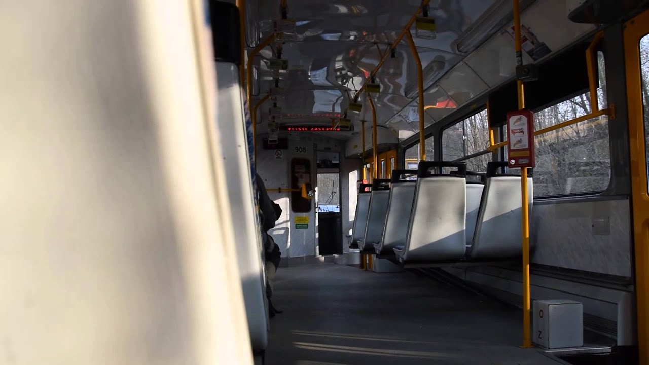 Jízda vozem T3SUCS no.908 v úseku 
