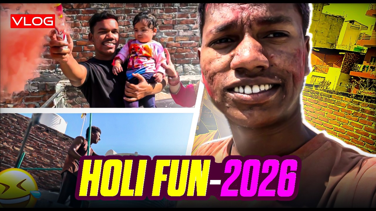 Holi special Vlog 2026❤️