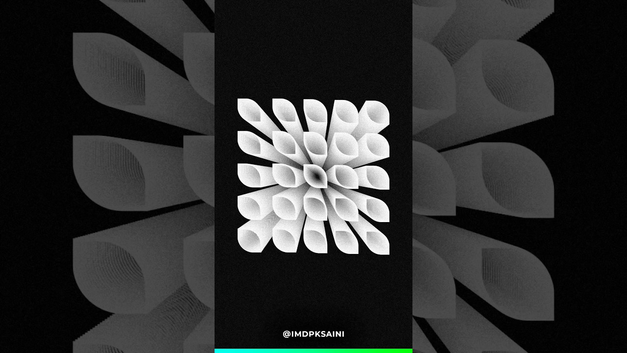 Rings Effect in Adobe Illustrator | Hypnotic Circular Pattern Design