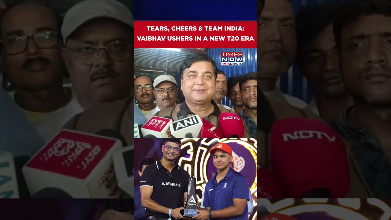 Family in Tears of Joy As Vaibhav Sooryavanshi Heralds India's New T20 Era #shorts