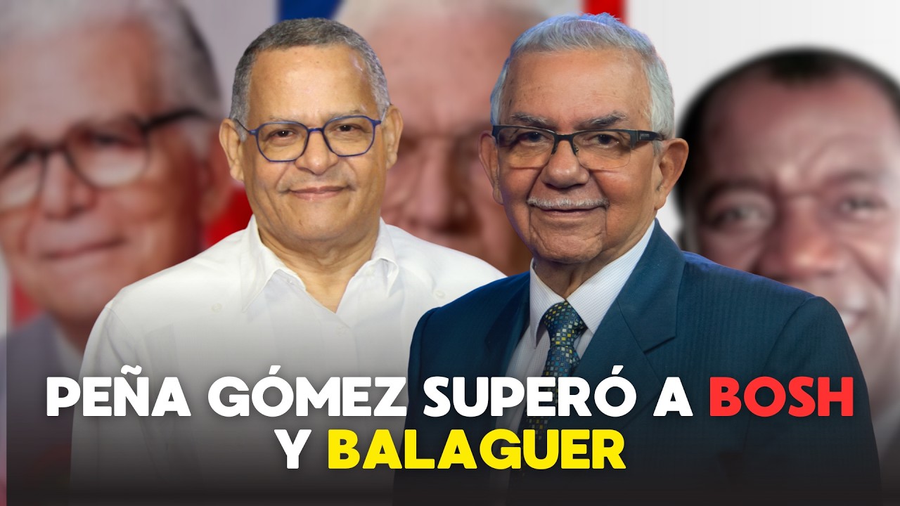 Díaz Santana: comparado con Bosch y Balaguer, Peña fue el más coherente de los políticos dominicanos
