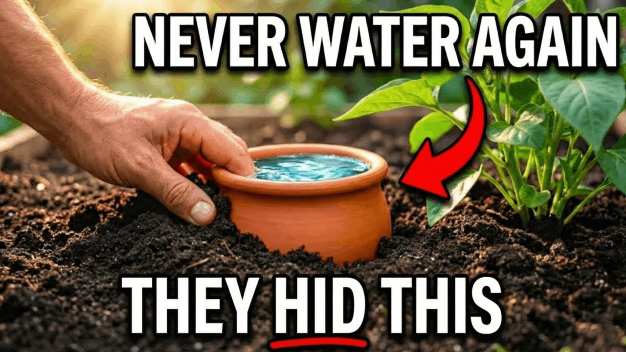 Burying This Pot Ends Watering Forever — The Ancient 