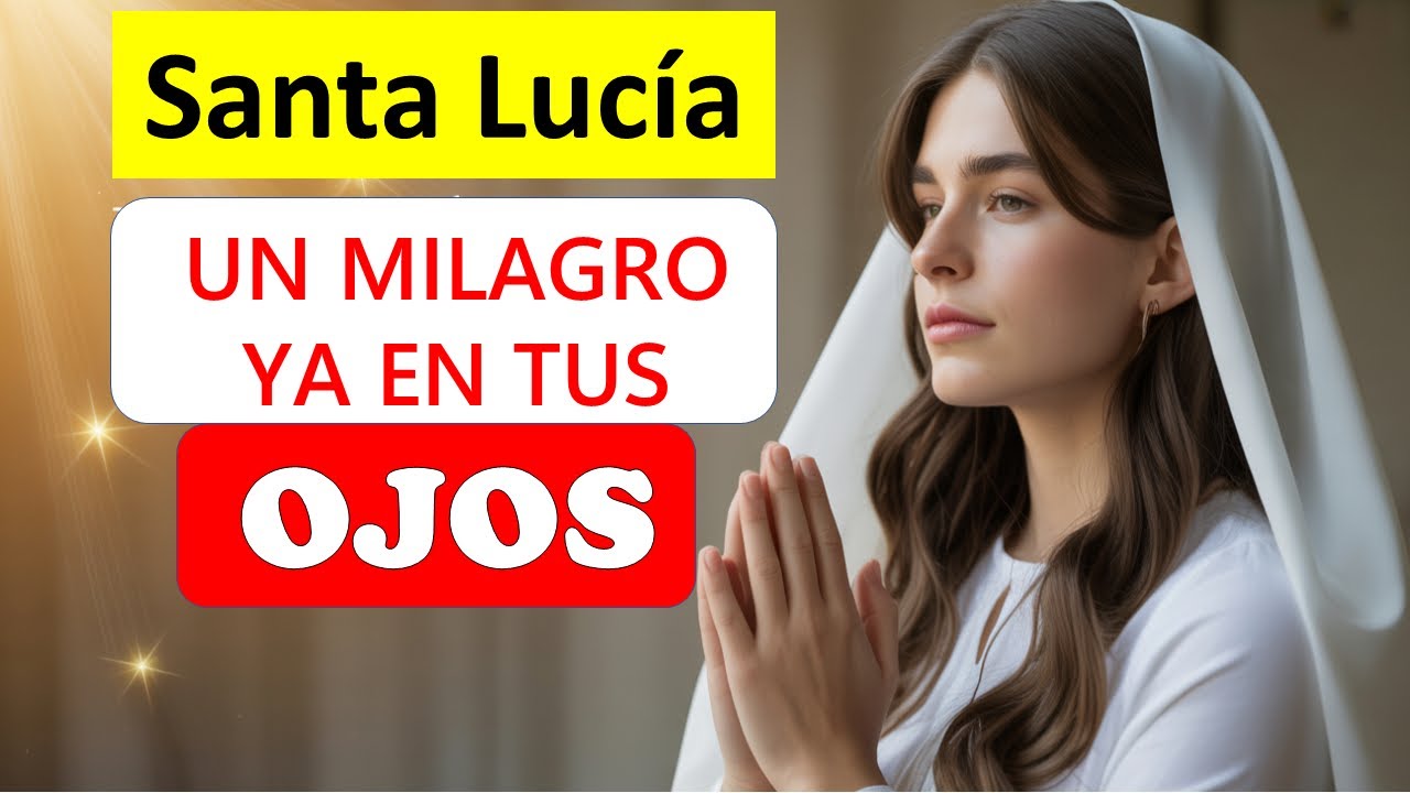 🔥 | ORACIÓN MILAGROSA para la VISTA 🙏 | ¡MILAGRO en TUS OJOS y SANACIÓN INMEDIATA! ✨👁️