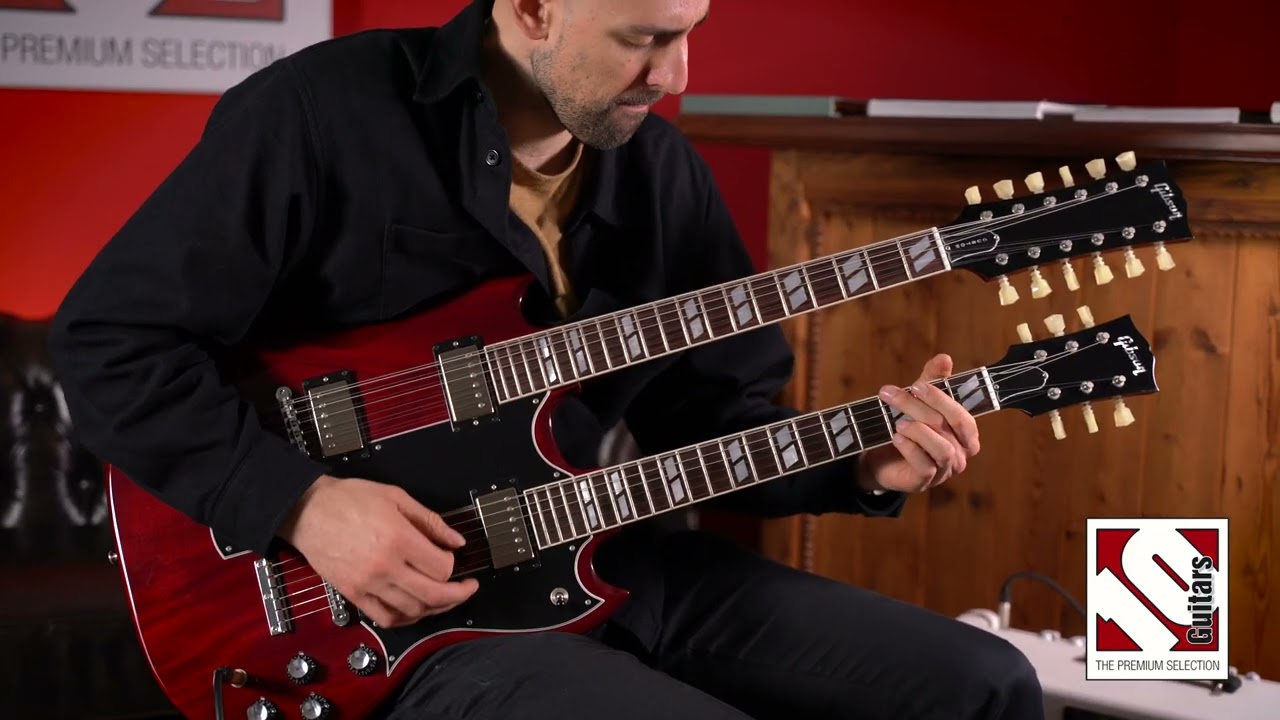 2014 Gibson EDS 1275 Cherry Custom Shop | Guitar Demo