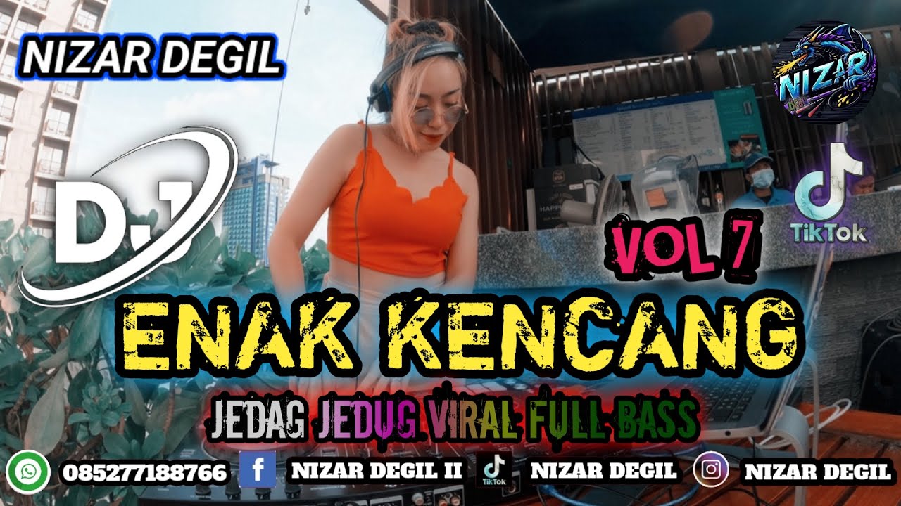 ENAK KENCANG VOL 7 || JEDAG JEDUG VIRAL FULL BASS TERBARU 🎧 REMIX 2025