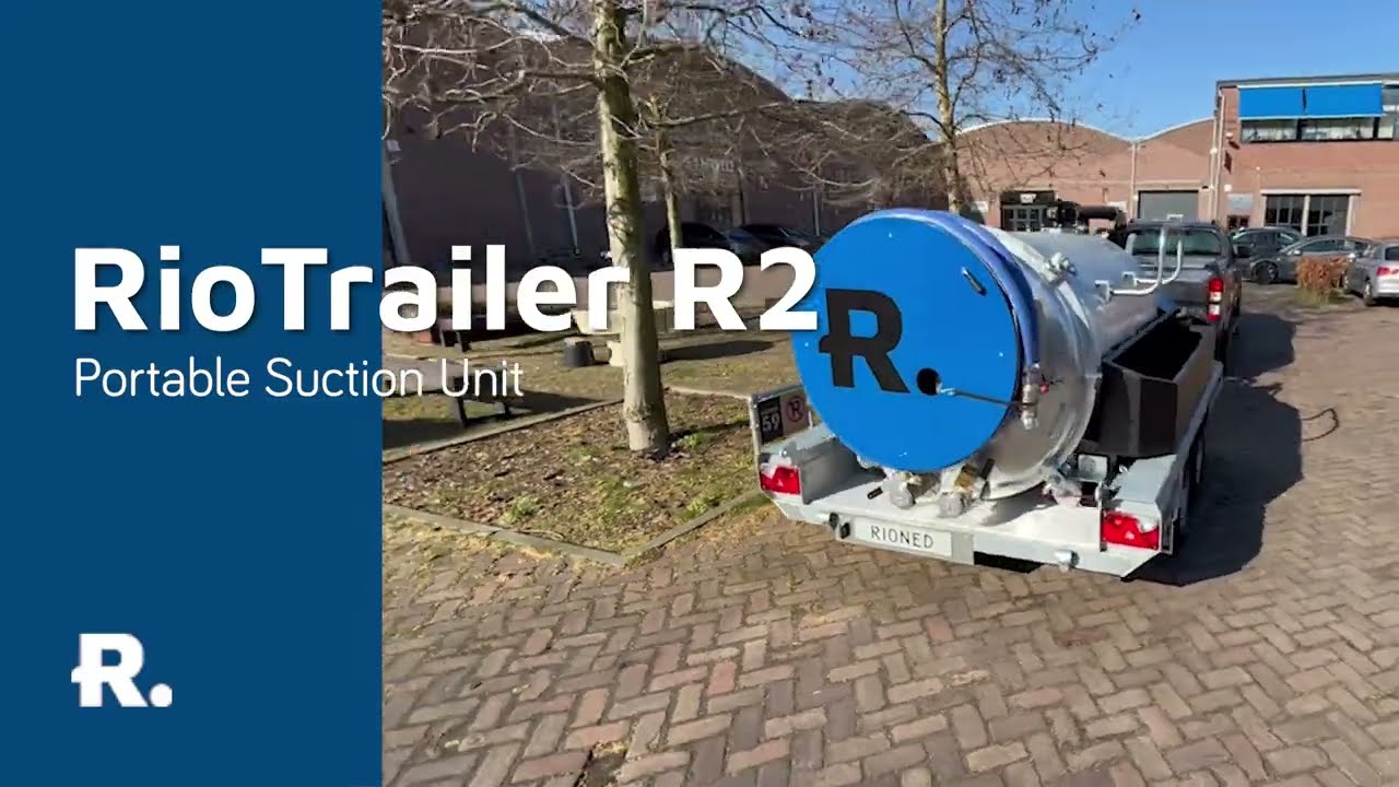 RioTrailer R2 Suction Trailer - English