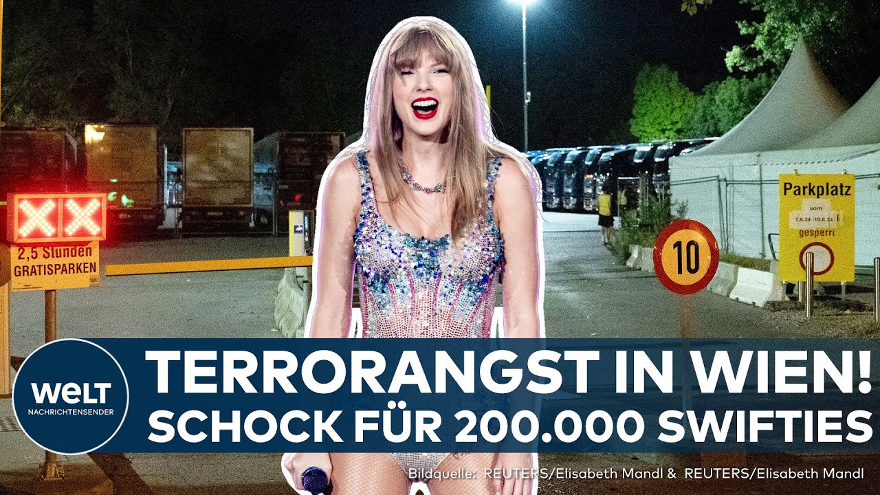 KONZERTCHAOS IN WIEN: Taylor Swift Shows wegen Terrorgefahr gestrichen - Drei Täter flüchtig!