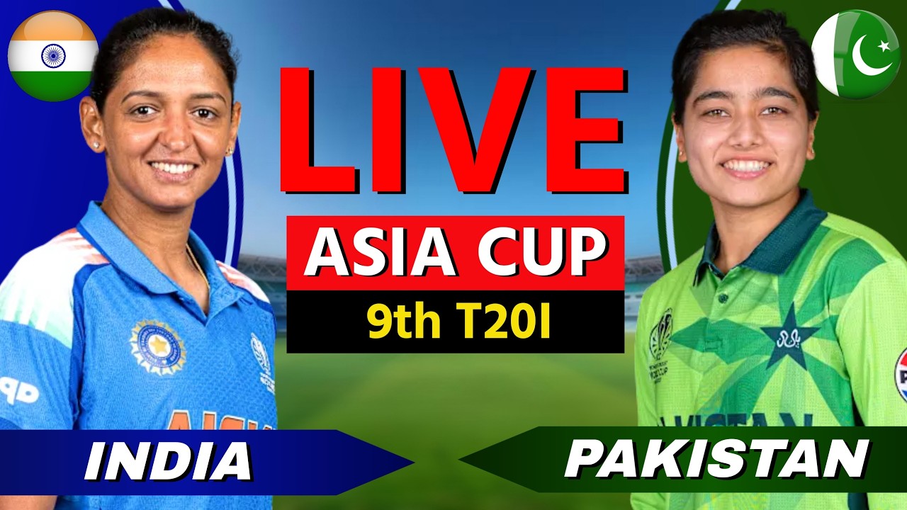 🔴 India W vs Pakistan W Live Match Scores, Asia Cup 2026 | Live Cricket Match Today Commentary