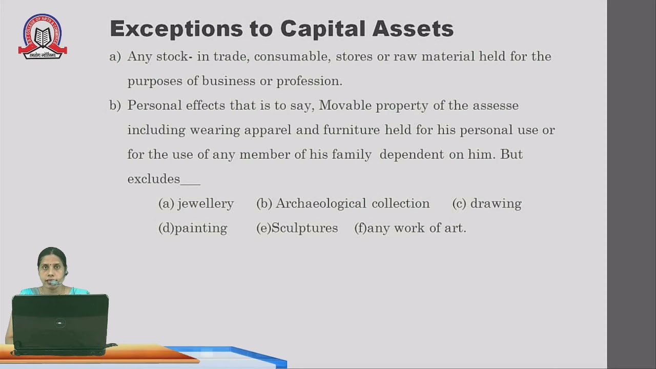 Income from Capital Gains | Direct Tax | TYBCom.( Sem 5 )  /  SYBAF ( Sem 3 ) | SST College
