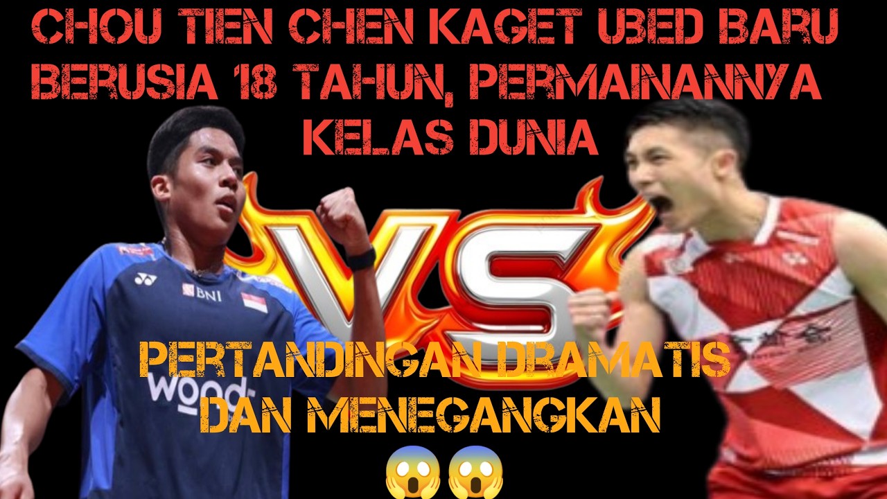 Skill Top Dunia🔥😱 Ubed Buat Chou Tien Chen Tak Percaya🔥🔥😱😱