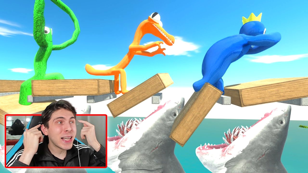 QUIEN PUEDE CRUZAR EL PUENTE DE LA MUERTE? - ANIMAL REVOLT BATTLE SIMULATOR