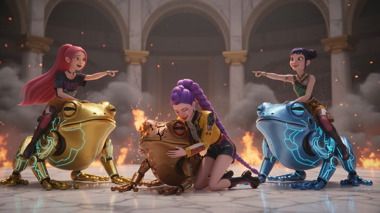 RUMI Gets FROG Racing Championship - KPOP Demon Hunters
