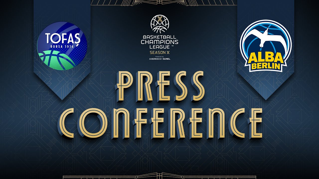Tofas Bursa v ALBA BERLIN - Press Conference | #BasketballCL 2025-26