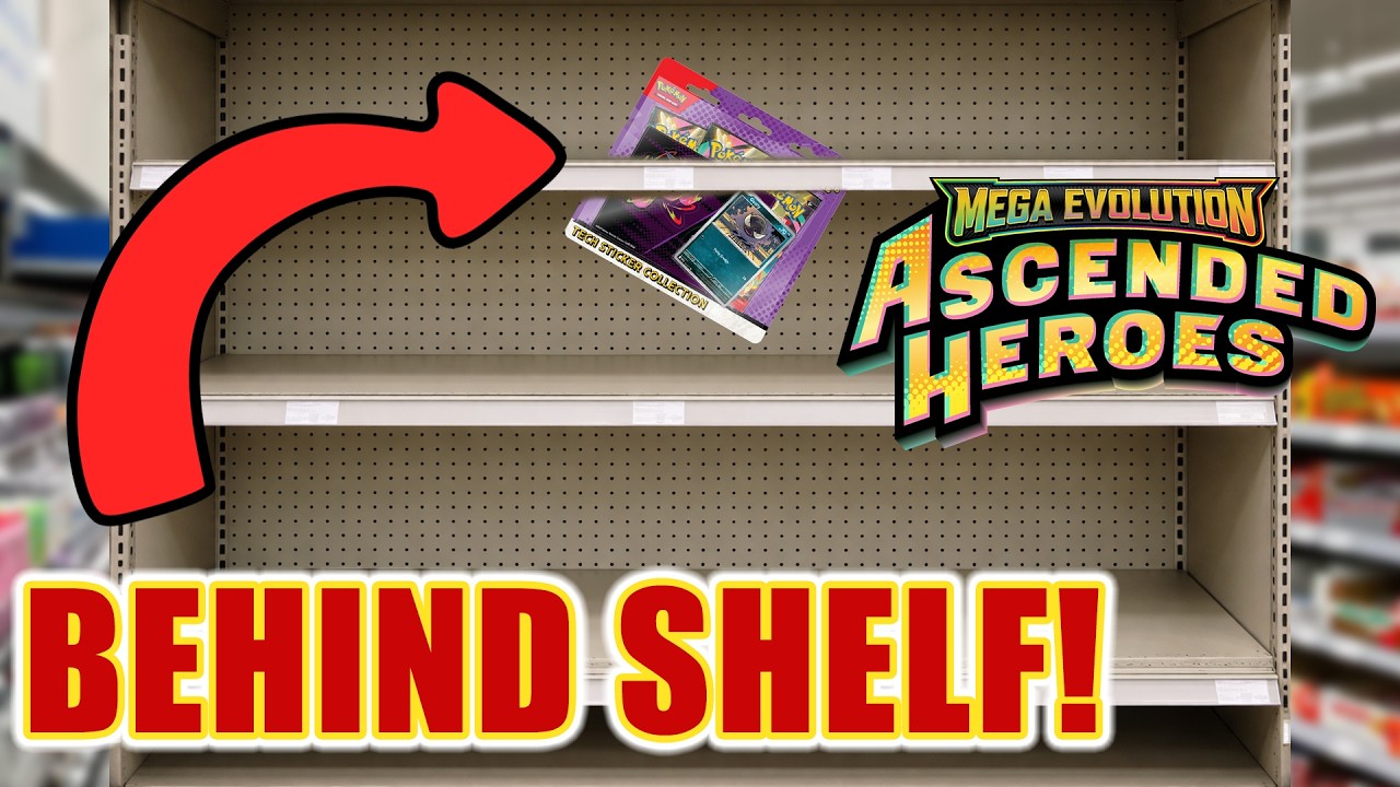 Мы нашли наборы Ascended Heroes за полкой в ​​Walmart! Давайте их откроем!
