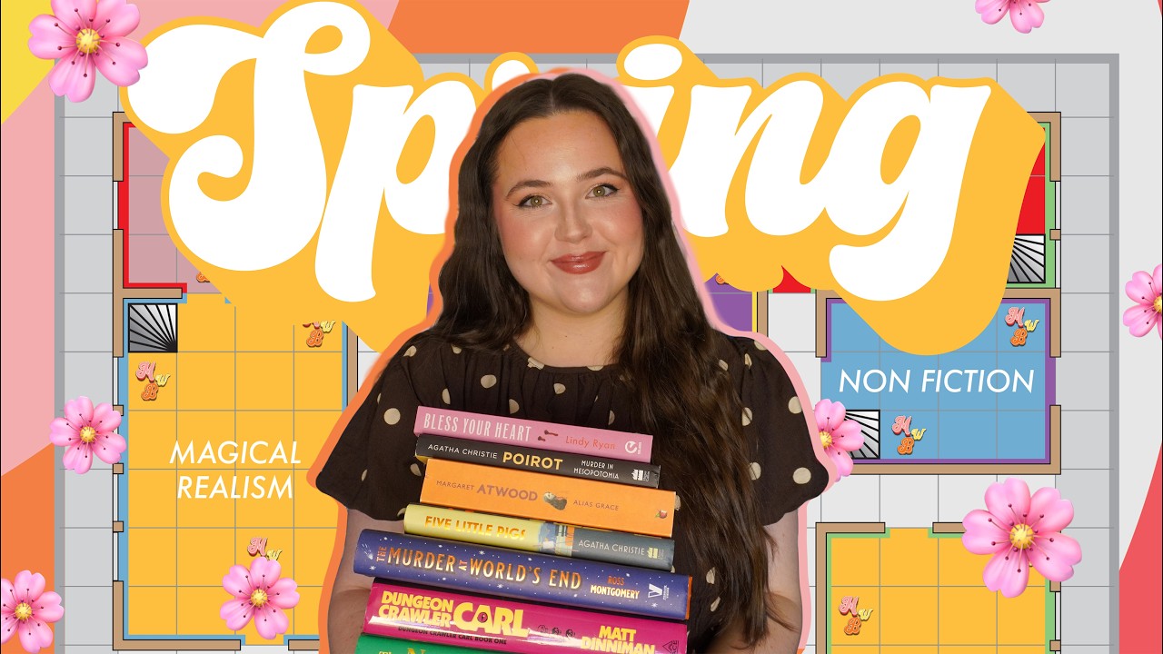 let's create the PERFECT SPRING TBR! 🌸 tbr cluedo (book club, seasonal reads, random picks + more!)