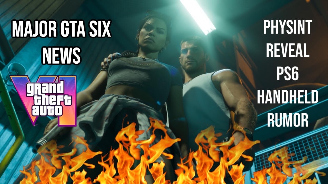 Major GTA 6 News: GTA 6 Album Physical - GTA 6 Online Release - PS6 Handheld Leak - Physint Reveal
