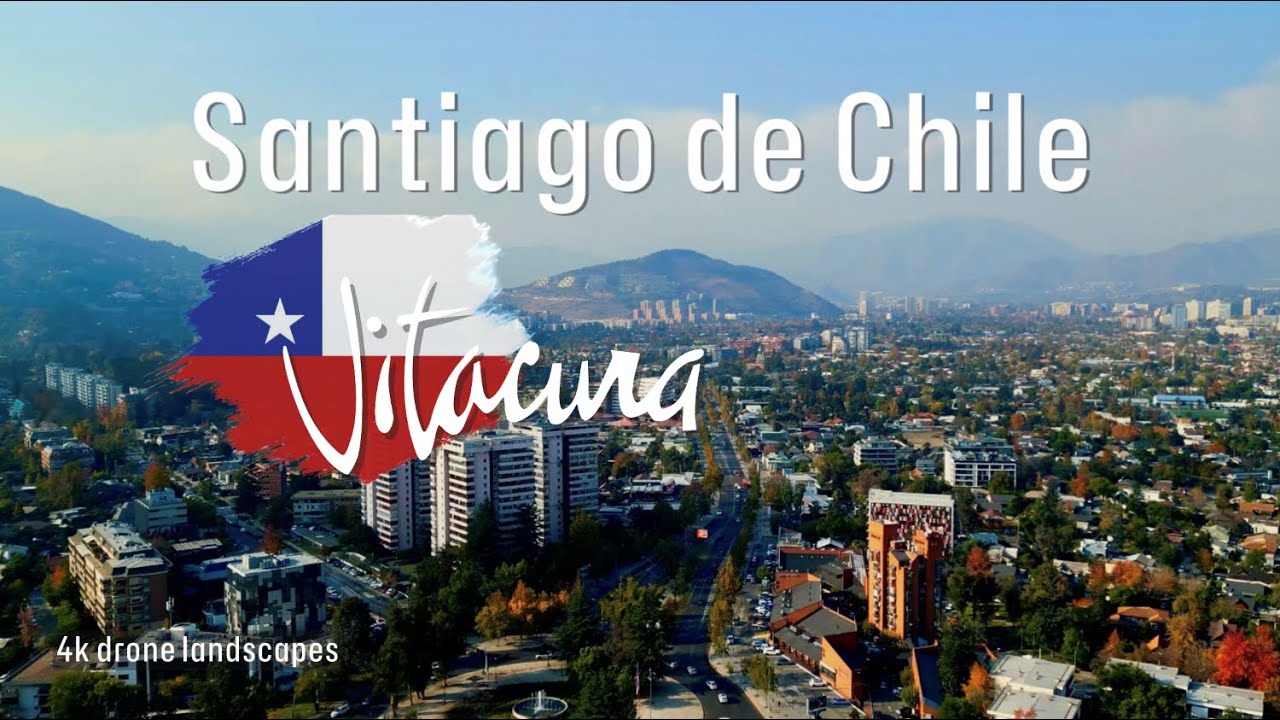 Santiago de Chile: Vitacura desde un dron (4K cinematic footage)