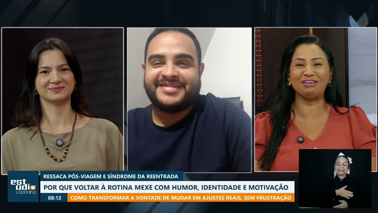 Estúdio Câmara | Depressão pós-viagem: ressaca emocional, rotina e vida real 🧠✈️ 05/03/2026