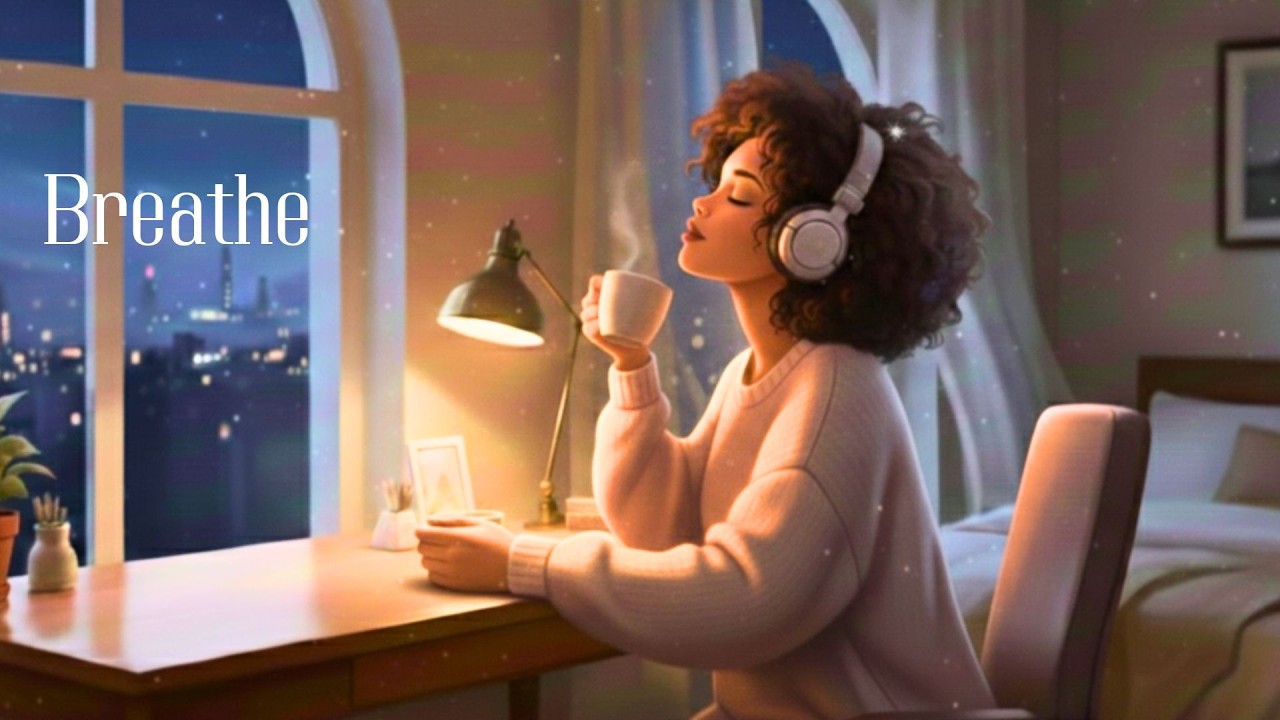 Midnight Calm ☾ Cozy Night Lofi to Unwind, Relax & Feel Safe