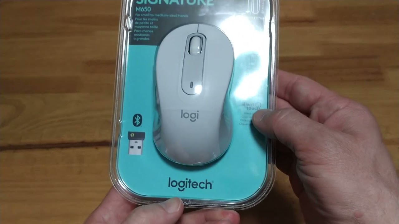 Logitech M650 Unboxing