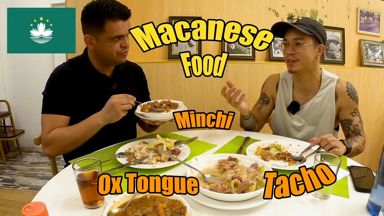 I tried Macanese Food with Rocklee - Home cooked Minchi, Tacho, and Ox Tongue