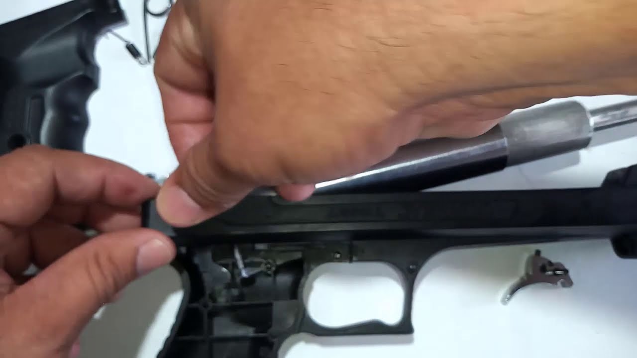 Como montar a Trava do Gatilho da Beeman P17