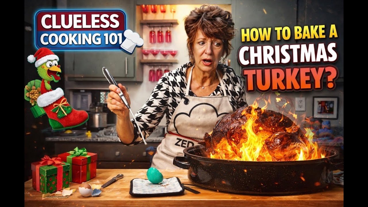 How to NOT Set Your Kitchen on Fire: The Clueless Guide to Christmas Turkey! 🍗🎄