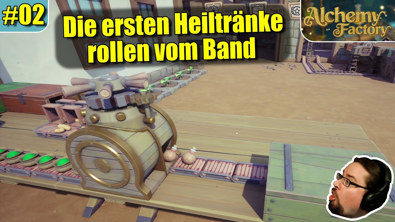 Alchemy Factory 🔮 Die ersten Heiltränke rollen vom Band | #02