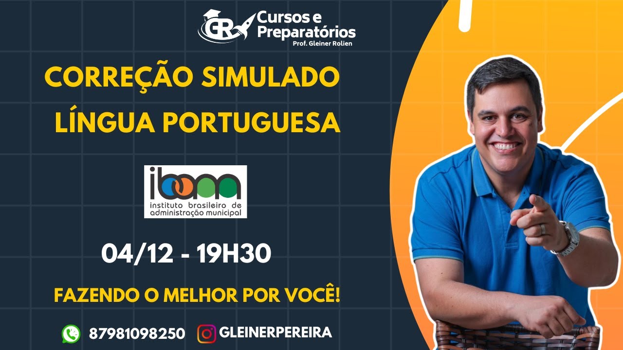 SIMULADO LÍNGUA PORTUGUESA - ARAPIRACA-AL