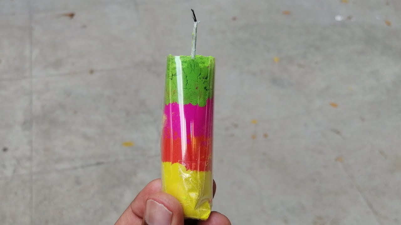 Make Holi Multi Color Bomb at Home