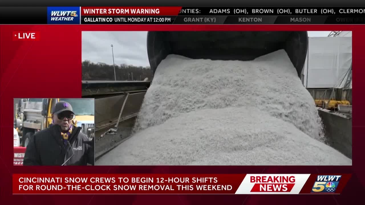 Cincinnati officials to provide information on plans ahead of impactful winter storm