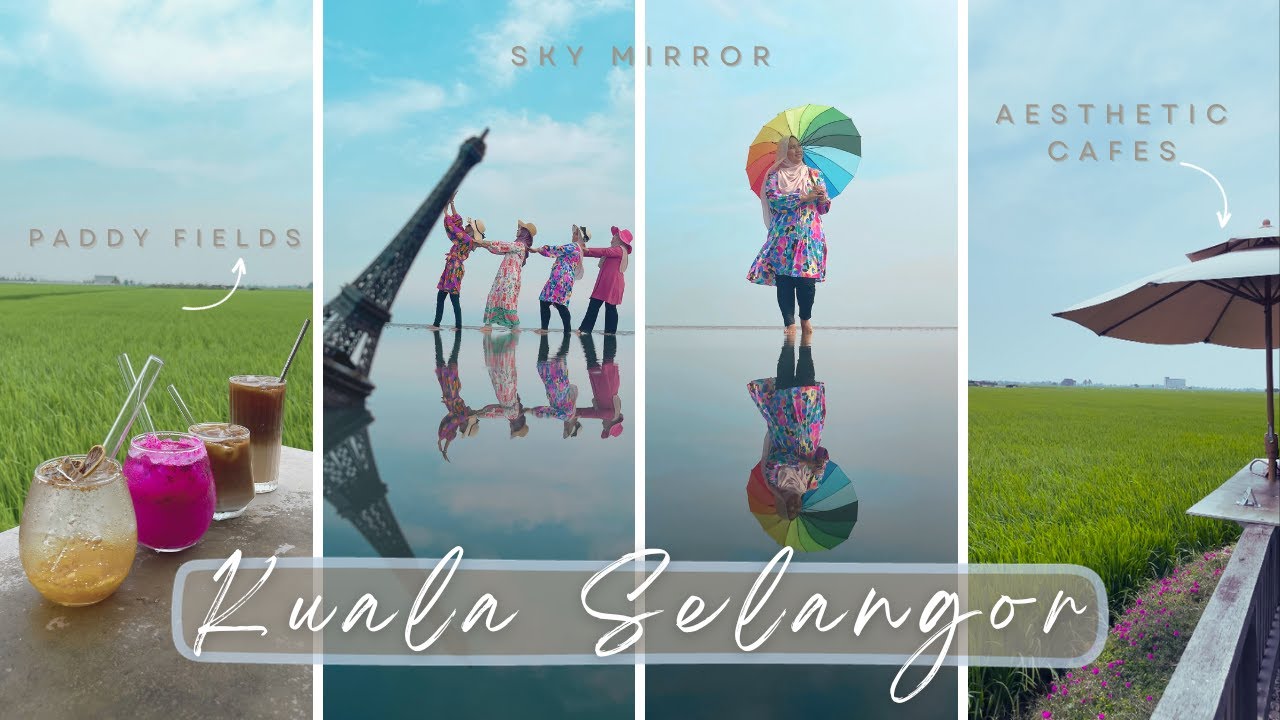 8 tempat wajib pergi di Sekinchan • Sky Mirror • Hay!, Bus Cafe, Sekinchan Coconut Farm🥥