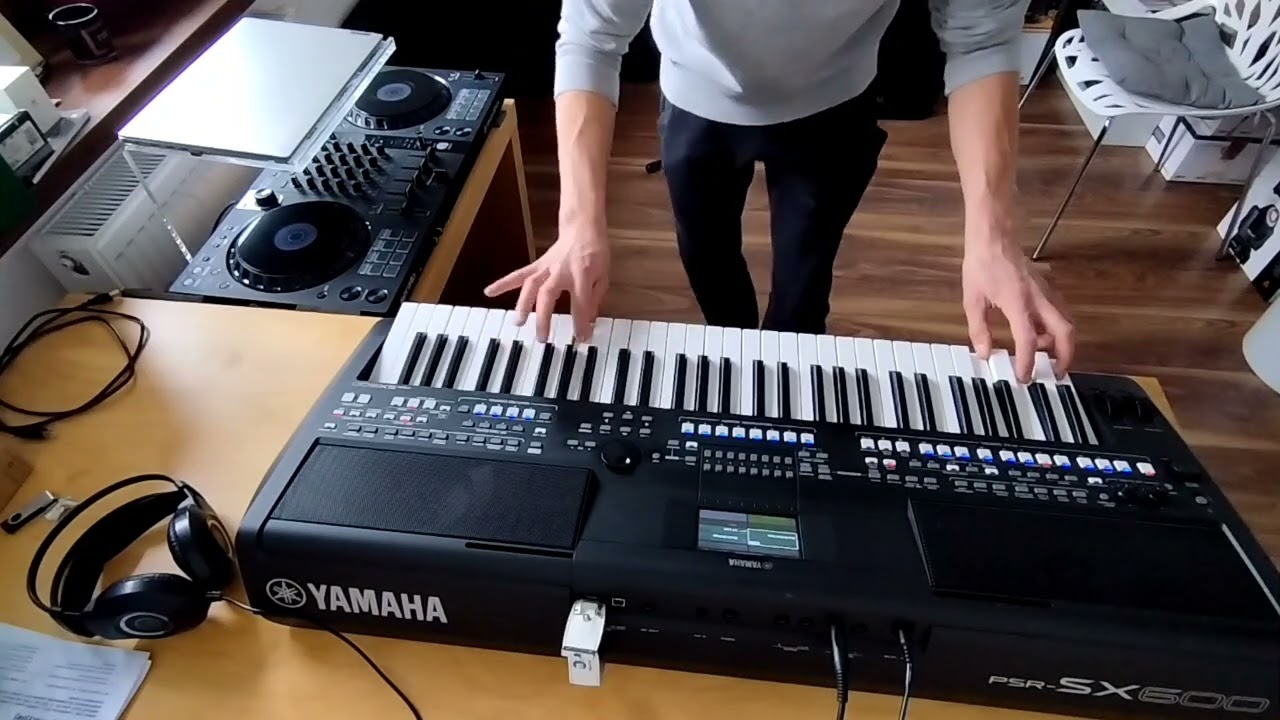 YAMAHA PSR SX600 Modern Talking sexy lover STYLE BY MUSICANTE