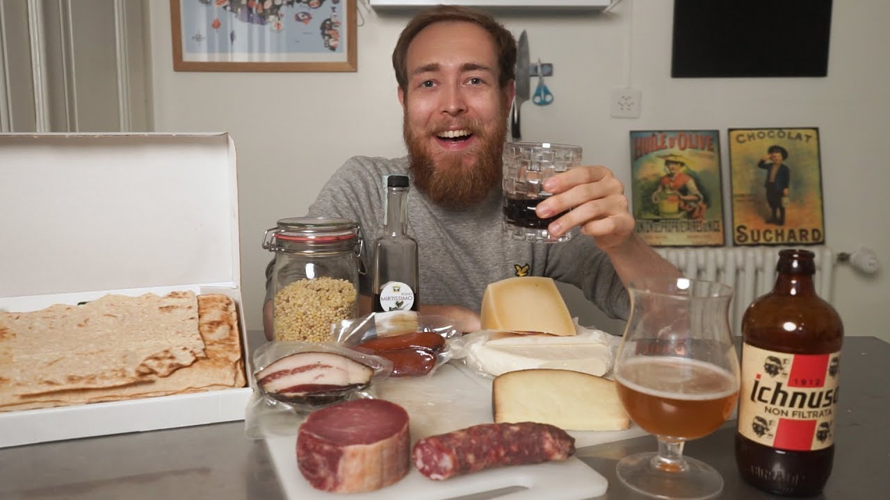 JE DÉCOUVRE 15 PRODUITS TYPIQUES DE SARDAIGNE (FOOD HAUL)