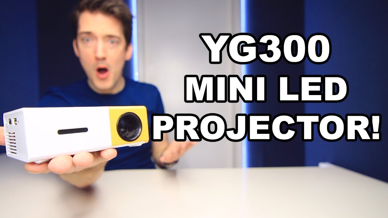 ОБЗОР СВЕТОДИОДНОГО ПРОЕКТОРА YG300!