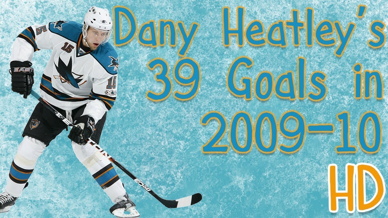 Dany Heatley's 39 Goals in 2009-10 (HD)