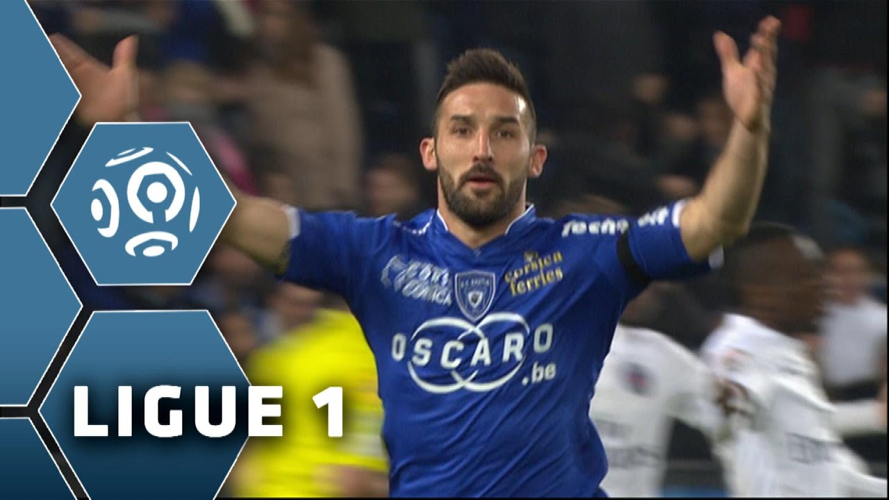 But fou de Julian PALMIERI (56') / SC Bastia - Paris Saint-Germain (4-2) - (SCB - PSG) / 2014-15