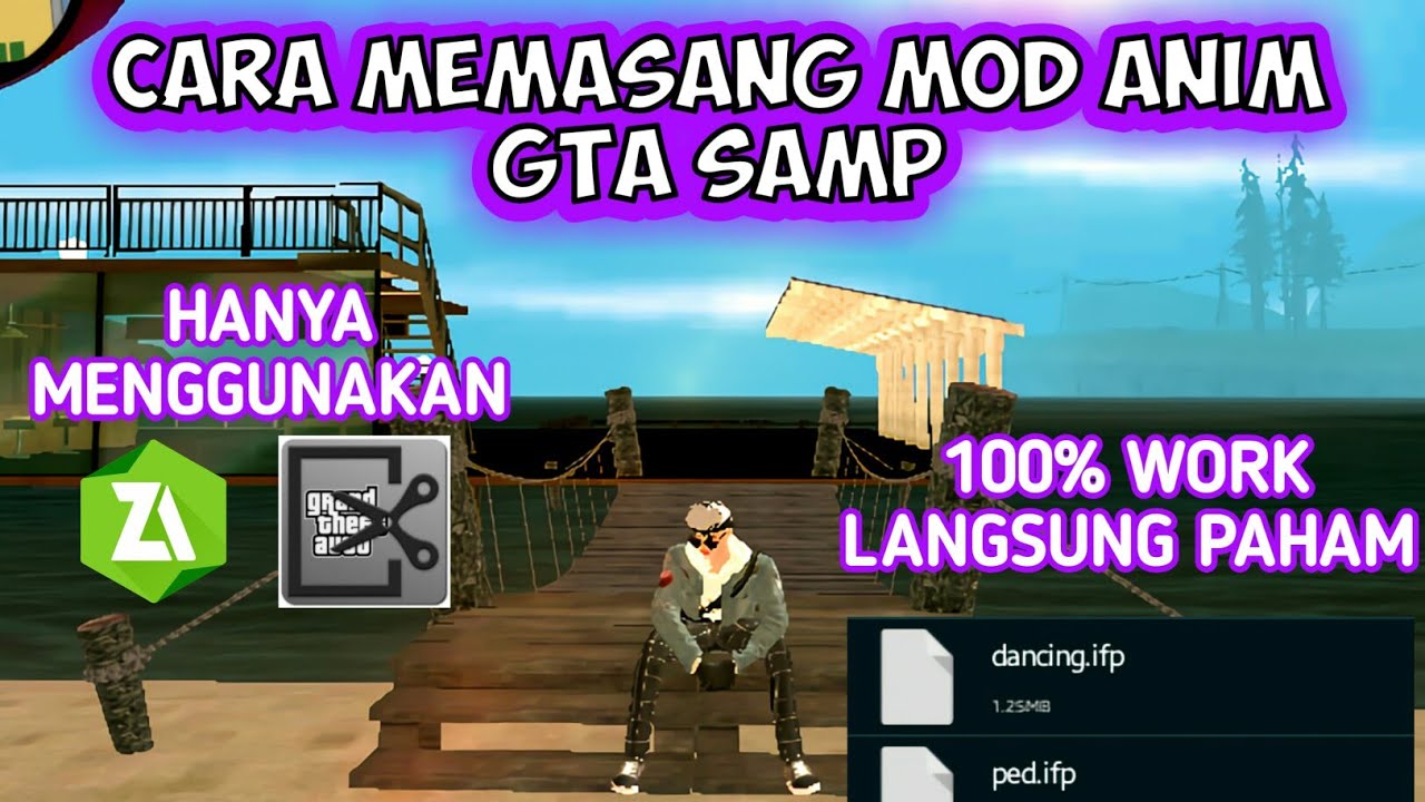 [TUTORIAL] CARA MEMASANG MOD ANIM GTA SAMP || GTA SAMP INDONESIA