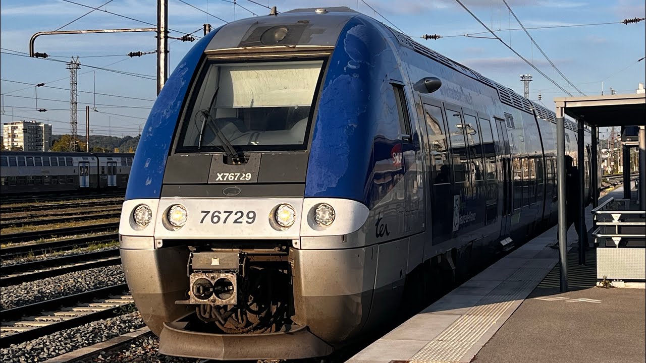 Compilation de spots à Creil (AGC,Class 66)