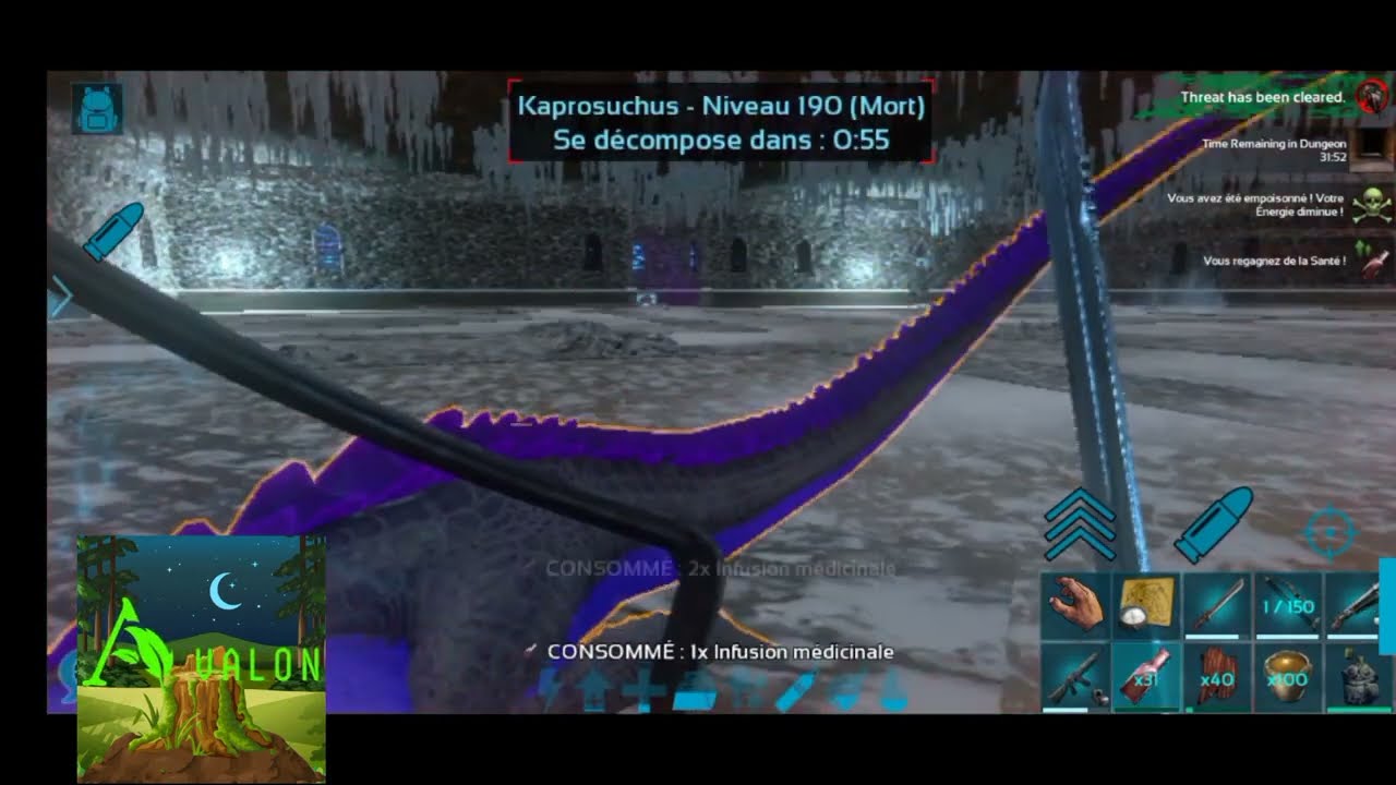 Ark mobile Avalon FR #101: Un donjon brutal !
