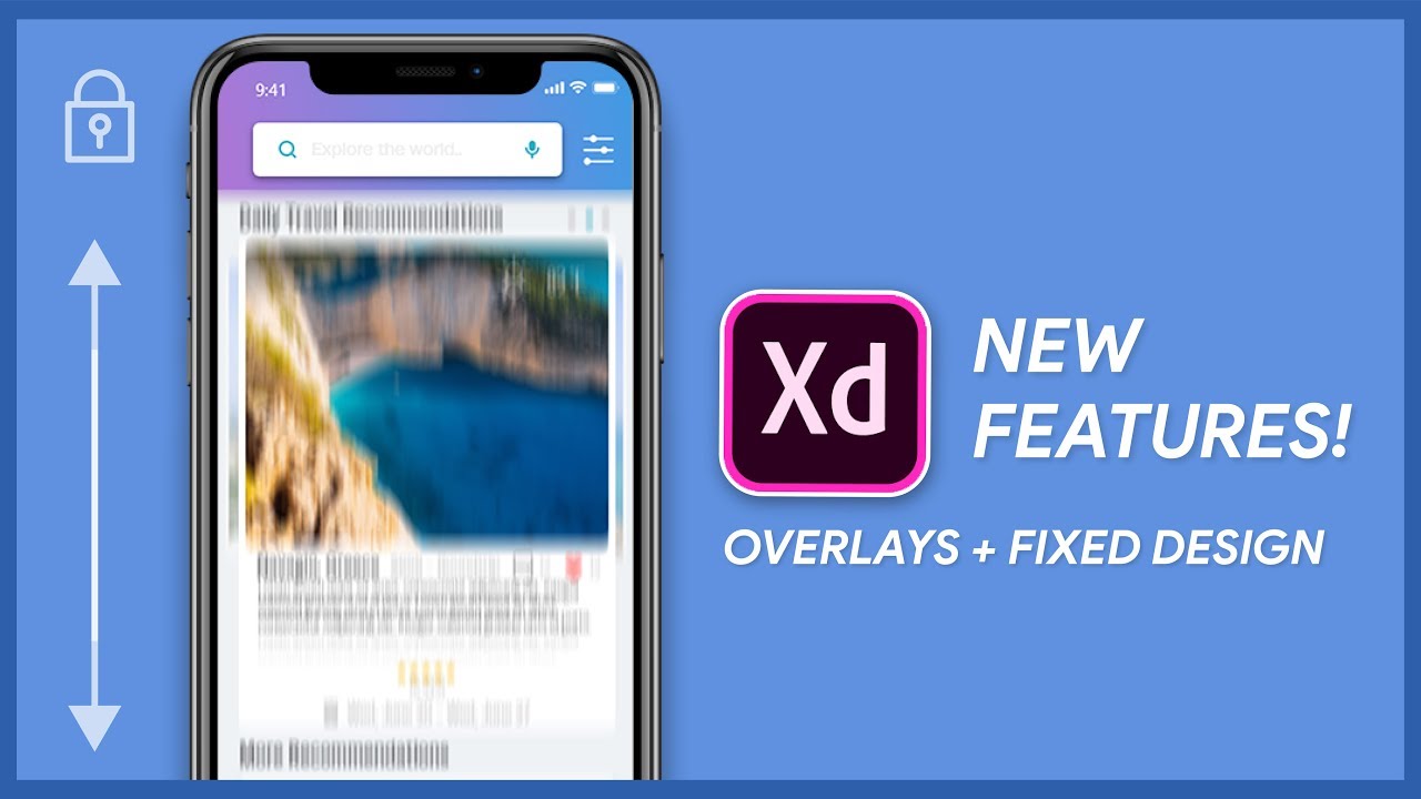 Creating Overlays and Fixed Elements in Adobe XD [XD tips/tutorial]