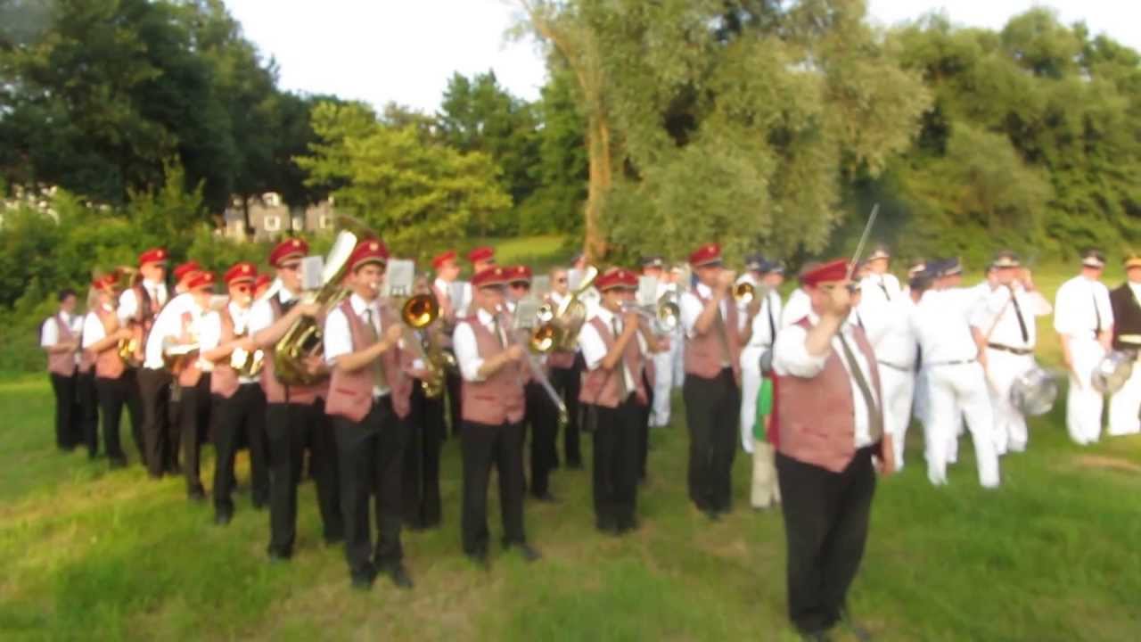 Stadtkapelle Warstein, Schützenfest Allagen 2013 Polonaise