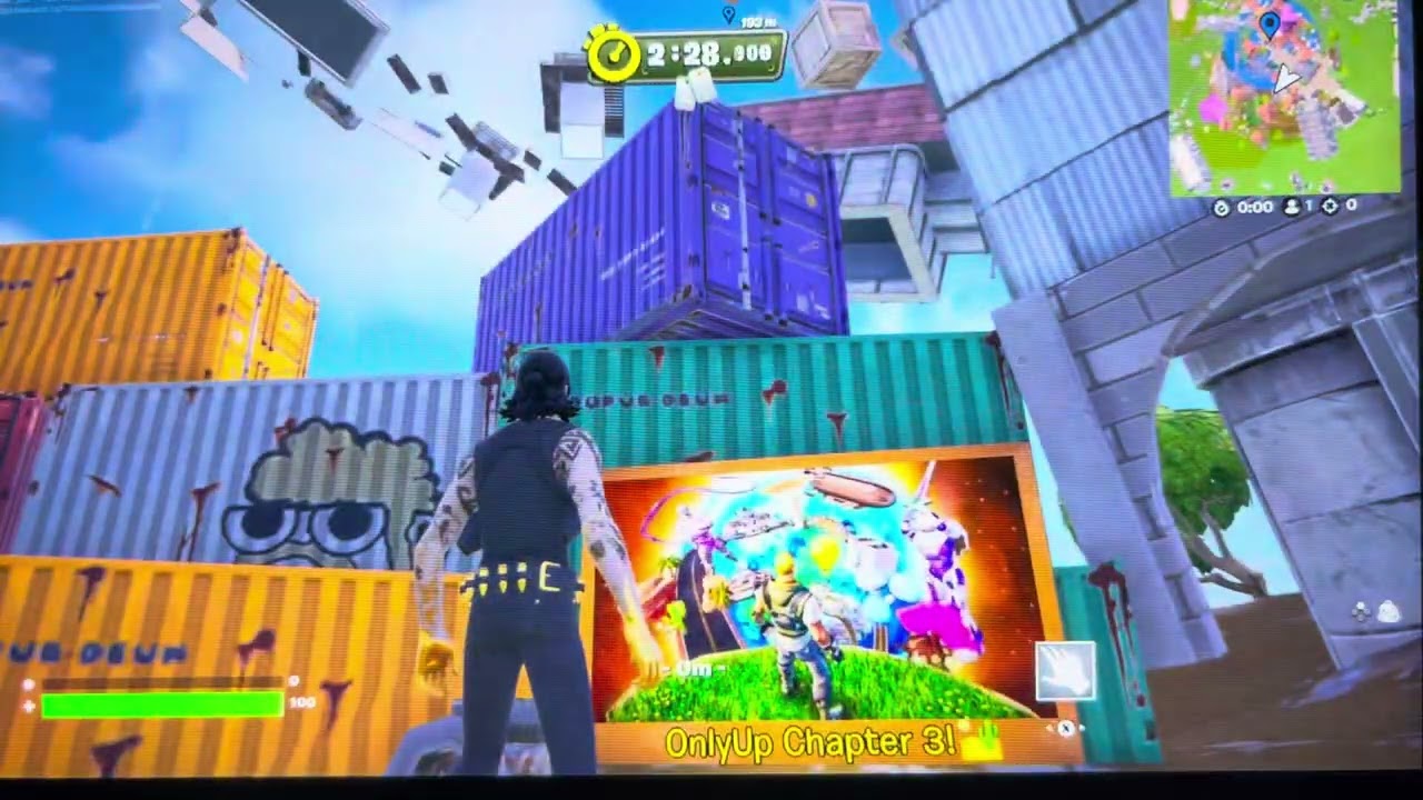 Gioco alla ONLYUP su Fortnite!!! (Follia) #fortnite #divertimento #parkour #tempolibero
