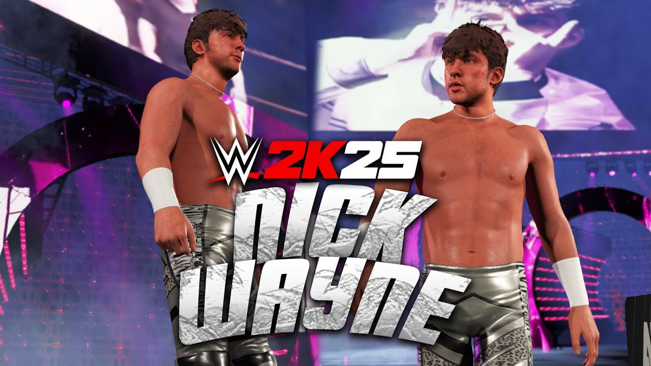 WWE 2K25 NICK WAYNE w/Call Name GFX | New WWE 2K25 Mods