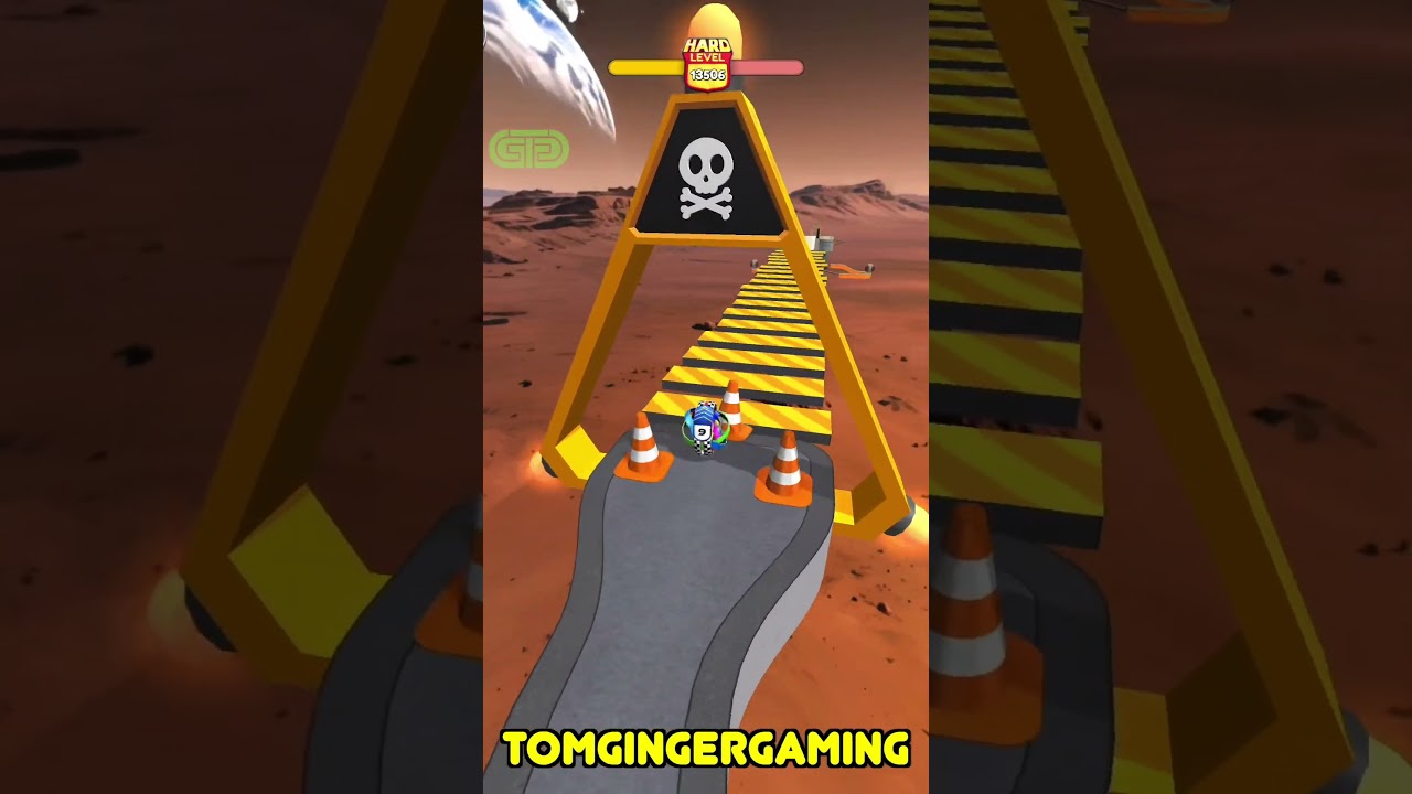 Задание на скоростное прохождение игры Going Balls, сложный уровень 309 #tomgingergaming #goingba...